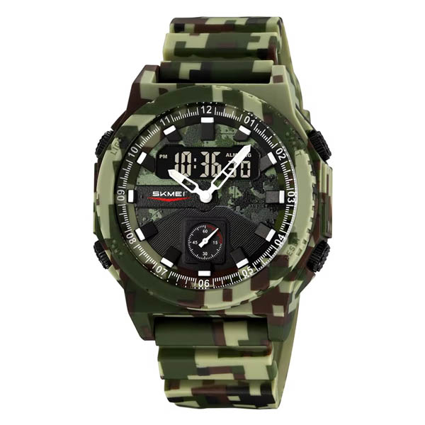 SKMEI 2355 DUAL Time Sports Digital WRIST WATCH For Men