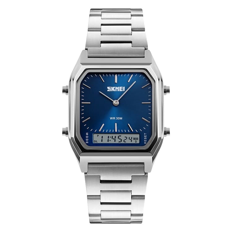 SKMEI 1220 Casual Classic Square Face Vintage 3ATM Water Resistant